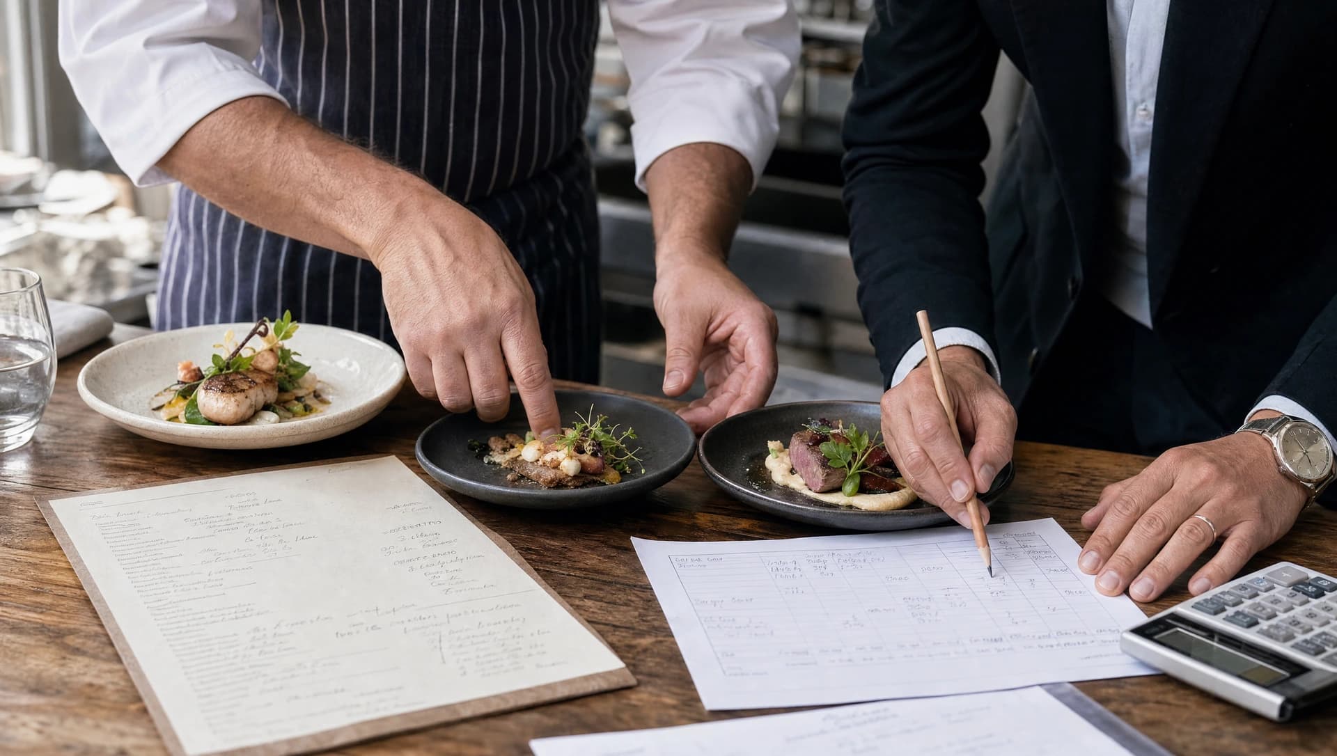 Menu profitability